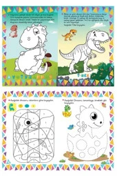 Kuru Boya Hediyeli Eğitici Etkinlikli Boyama Seti 40 Kitap - 3