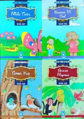 SEVİMLİ HAYVANLAR MASAL SETİ 1. SINIFLAR İÇİN BÜYÜK BOY RESİMLİ 10 KİTAP - 5