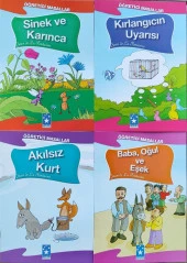 LA FONTAİNE MASALLARI SETİ 1. SINIFLAR İÇİN BÜYÜK BOY RESİMLİ 15 KİTAP - 3