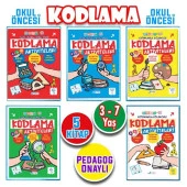 Okul Öncesi Eğitim Seti 20 Kitap: Çizgi Çalışması - Matematik - İngilizce - Kodlama 320 sf. - 2