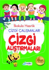 5-6 Yaş İlkokula Hazırlık Çizgi Çalışmaları Seti 5 Kitap 160 Sayfa - 4