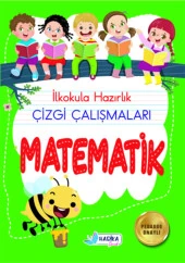5-6 Yaş İlkokula Hazırlık Çizgi Çalışmaları Seti 5 Kitap 160 Sayfa - 5