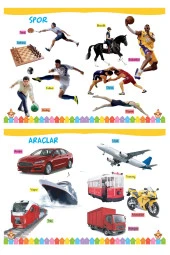 3-6 Yaş İlk Kelimelerim Seti 850 Kelime Öğreten 5 Kitap - 2