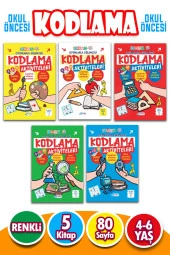 4 - 6 Yaş Oyunlarla Eğlenceli Kodlama Etkinlikleri 5 Kitap thumbnail 1