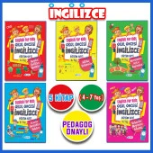 4 - 7 Yaş İngilizce Eğitim Seti 5 Kitap - 1