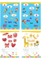 4 - 7 Yaş İngilizce Eğitim Seti 5 Kitap - 5