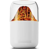 Ulrasonik Ledli Hava Nemlendirici Buhar Makinesi ve Aroma Difüzörü Ultra Sessiz Çalişma 300 ml thumbnail 1