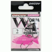 Decoy Worm4 Strong Wire Çentikli NS Black Uzun İğne  4/0 No 8 Adet - 1
