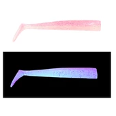 Mef Sargan 10cm 3 Adet Silikon Yem  UV Pembe - 1