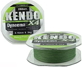 Kendo Dynema 4 Kat 250Mt (Green) İp Misina  0,14 mm thumbnail 2