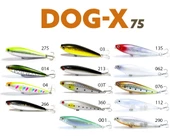 FUJIN Dog-x 7.5cm 8.5gr Su Üstü Maket Balık  112 Crystalline - 1
