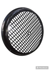 POZART AUDİO SYSTEMS 30cm Siyah Bass Subwoofer Koruma Kapağı Kaliteli Parlak Plastik - 1