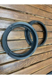 POZART AUDİO SYSTEMS 16CM HOPARLÖR VE MİDRANGE YÜKSELTME KASNAĞI TAKOZ PLASTİK 2ADET - 3