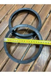 POZART AUDİO SYSTEMS 16CM HOPARLÖR VE MİDRANGE YÜKSELTME KASNAĞI TAKOZ PLASTİK 2ADET - 4