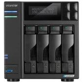 ASUSTOR AS6704T 4 BAY NAS(4X22TB Desteği), 4GB DDR4, M.2 x4, PCIe x1, 2.5GbE x2 DEPOLAMA ÜNİTESİ thumbnail 1