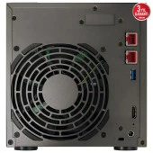 ASUSTOR AS6704T 4 BAY NAS(4X22TB Desteği), 4GB DDR4, M.2 x4, PCIe x1, 2.5GbE x2 DEPOLAMA ÜNİTESİ thumbnail 4