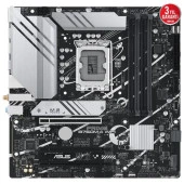 ASUS PRIME B760M-A WIFI 4xDDR5 7200 HDMI/DP 2xM.2 USB3.2 AX WiFi + BT AURA RGB 2.5Gbit LAN mATX ASUS 5X PROTECTION III Armoury Crate AI Suite 3 1700P (12.Gen 13.Gen) ANAKART - 3