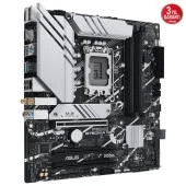 ASUS PRIME B760M-A WIFI 4xDDR5 7200 HDMI/DP 2xM.2 USB3.2 AX WiFi + BT AURA RGB 2.5Gbit LAN mATX ASUS 5X PROTECTION III Armoury Crate AI Suite 3 1700P (12.Gen 13.Gen) ANAKART - 4