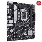 ASUS PRIME B760M-K 2xDDR5 VGA/HDMI 2xM.2 1xGLAN 1700P (12.Gen 13.Gen) ANAKART - 2