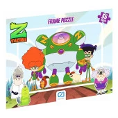 Ca Games Z Takımı 35 Parça Frame Puzzle İkili Set - 2