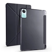 Xiaomi Redmi Pad SE Kılıf Kalem Bölmeli Standlı Smart Cover - 3