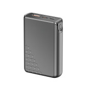 Konfulon A6Q 22.5W Usb 3.0 ve 20W Type-C Çıkışlı 10.000 mAh PD Powerbank - Siyah - 1
