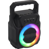 NF ABS-1309 RGB FM Kablosuz Hoparlör - Siyah - 1