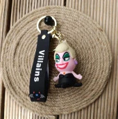 Cadılar Bayramı Kötü Karakter Ursula Silikon Anahtarlık Çanta Süsü Oyuncak thumbnail 1