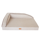 Lepus Corner Seat Kedi Ve Köpek Yatağı Krem (54x77)cm - 1