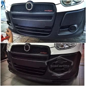 Fiat Doblo D3 2010-2015 Uyumlu Üniversal Laguna Lip Esnek Ön Lip 2 Parça Tampon Altı Dil Karlık Ön Ek - 2