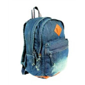 Alone Sırt bakım Çantası Yeşil Kot Denim Unisex 5121 yeşil - 2