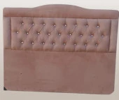 Başlık 90340 DK Çift Kişilik 150'lık Tay Tüyü Tarçın Kumaş Dolgun Kapitone El Yapım - 1