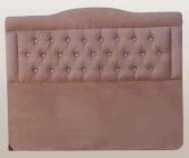 Başlık 90340 DK Çift Kişilik 150'lık Tay Tüyü Tarçın Kumaş Dolgun Kapitone El Yapım - 6