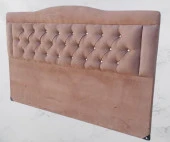 Başlık 90340 DK Çift Kişilik 150'lık Tay Tüyü Tarçın Kumaş Dolgun Kapitone El Yapım - 7