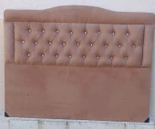 Başlık 90340 DK Çift Kişilik 150'lık Tay Tüyü Tarçın Kumaş Dolgun Kapitone El Yapım - 8