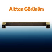 Bihter Metal 160 mm Eskitme Antik Sarı Mobilya Mutfak Çekmece Dolap Dolabı Kulpu Kulbu Kulpları thumbnail 4