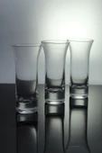 Paşabahçe Denizli Cam Mini El İmalatı Kristal Dolgu Taban 6 Lı Bardak 204288 19203 - 2