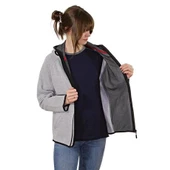Persmont ÜKS04K Unisex Gri Üç İplik Kapüşonlu Sweat  L - 2