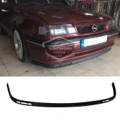 Opel Vectra A 1988-1995 Uyumlu Üniversal Laguna Lip Esnek Ön Lip 2 Parça Tampon Altı Dil Karlık Ön Ek - 1