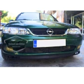 Opel Vectra B 1995-2002 Uyumlu Üniversal Laguna Lip Esnek Ön Lip 2 Parça Tampon Altı Dil Karlık Ön Ek - 1