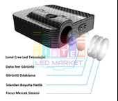 Kia Araçlar İçin Mesafe Sensörlü  Fotoselli Pilli Yapıştırmalı Kapı Altı Led Logo - 4
