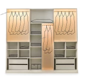 BARCELONA MDF 6 KAPILI DOLAP thumbnail 5