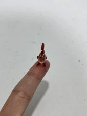 El Yapımı Mini Murano Cam Kuş Biblo A157-05 thumbnail 4