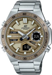 CASIO EDIFICE EFV-C110D-5ADF ANALOG DİJİTAL ÇELİK ERKEK KOL SAATİ - 1