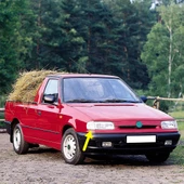 Skoda Pickup Pikap 1995-2001 Ön Sağ Sinyal Lambası Beyaz 6U0953042A - 1