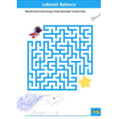 Çocuklara Süper Ötesi Labirent Bulmaca Kitabı (3-9 Yaş) - 4