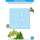 Çocuklara Süper Ötesi Labirent Bulmaca Kitabı (3-9 Yaş) - 5