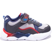 Pepino 1424 Ortopedik Günlük Lacivert Gri Erkek Çocuk Spor Ayakkabı thumbnail 2