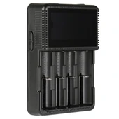 Powermaster 4 Amper 4.2 Volt Pil Şarj Cihazı Li-on Pil Şarj Cihazı 26650 18650 18350 14500 AA AAA SC C NİMH NİCD - 2