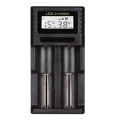 Powermaster  4.2 Volt 2 x 0.5 Amper Pil Şarj Cihazı Li-on Pil Şarj Aleti AA AAA Ni-MH 26650 18650 18350 17500 - 4